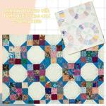 Dresden Plate Quilting Template Set - 5 Pcs