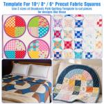 3-Piece Quilting Ruler Set with Seam Allowance