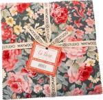 La Fleur Flannel Layer Cake 10" Squares 42 Pieces