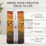 Jelly Roll Fabric Strips - Assorted 40 Bundle