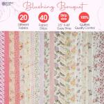 Blushing Bouquet Jelly Roll 40 Cotton Strips