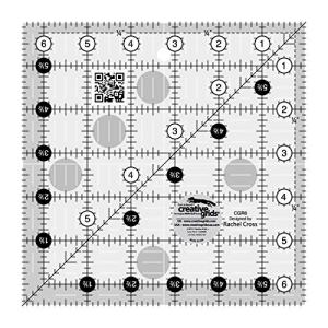 Creative Grids 6.5in Square Quilt Ruler