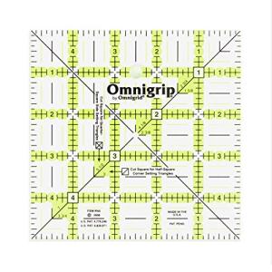 Omnigrip Non-Slip 5" Square Quilting Ruler