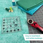 Creative Grids Non-Slip Square Quilt Ruler 5.5