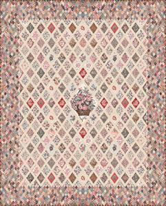 Jane Austen Coverlet Quilt Kit by Riley Blake