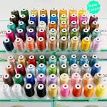 Brothread 80 Spool Polyester Embroidery Thread Kit