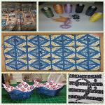 Simthread 12 Color Cotton Quilting Thread Set 550 Yards