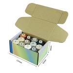 Simthread 12 Color Cotton Quilting Thread Set 550 Yards