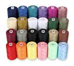 24 Spools Polyester Thread Set for Quilting