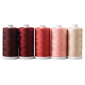 Connecting Threads Cotton Thread Set - Dusty Reds