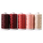 Connecting Threads Cotton Thread Set - Dusty Reds