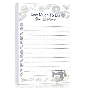 Christmas Sewing To-Do List Notepad - 150 Sheets