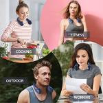 Wearable Bladeless Neck Fan - 360° Cooling