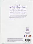 June Tailor Fusible Quilt Label Fabric Sheets