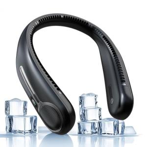 Hands-Free Wearable Bladeless Neck Fan