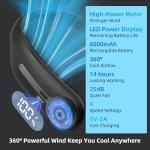 Hands-Free Wearable Bladeless Neck Fan