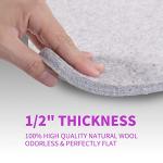 17" x 24" and 10" x 10" Wool Pressing Mats