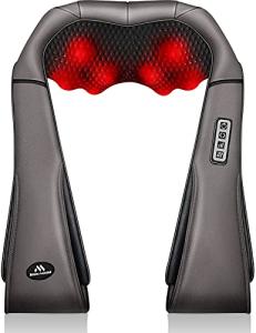 MagicMakers Heated Neck Massager for Pain Relief