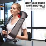 MagicMakers Heated Neck Massager for Pain Relief