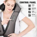 MagicMakers Heated Neck Massager for Pain Relief