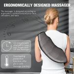 MagicMakers Heated Neck Massager for Pain Relief