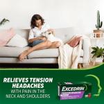 Excedrin Tension Headache Relief Caplets, 100 Count