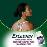 Excedrin Tension Headache Relief Caplets, 100 Count