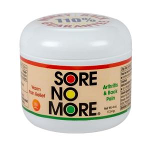 Sore No More Arthritis Pain Relief Cream 4 oz
