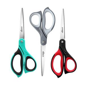 LIVINGO 8.5" Ultra Sharp Scissors - 3 Pack