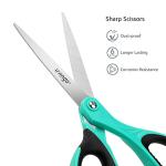 LIVINGO 8.5" Ultra Sharp Scissors - 3 Pack
