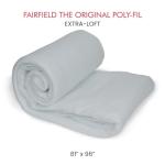 Extra-Loft Polyester Quilt Batting, 81" x 96