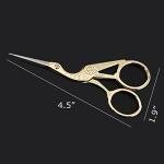 Gold Stork Scissors - 4.5" Stainless Steel Shears