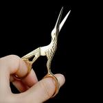 Gold Stork Scissors - 4.5" Stainless Steel Shears