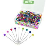 600PCS Pearlized Ball Head Sewing Pins for Quilting