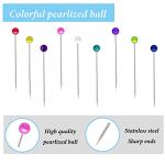 600PCS Pearlized Ball Head Sewing Pins for Quilting