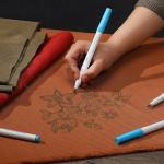 Mr. Pen Fabric Markers - 5 Pack, Erasable Blue