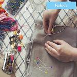 600PCS Pearlized Ball Head Sewing Pins for Quilting