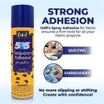 Odif 505 Spray Baste with Pixiss Clothespins