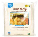 Pellon Natural Wrap-N-Zap Cotton Quilt Batting 45x36