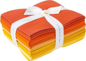 Orange and Yellow Confetti Cottons Fat Quarters Set