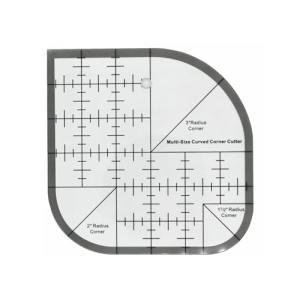 Curved Corner Cutter Quilting Ruler and Templates