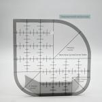 Curved Corner Cutter Quilting Ruler and Templates