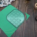 Curved Corner Cutter Quilting Ruler and Templates