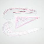 Clear Metric Sewing Ruler Set for Quilting & More