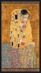 Gustav Klimt The Kiss 24 Inch Quilt Panel