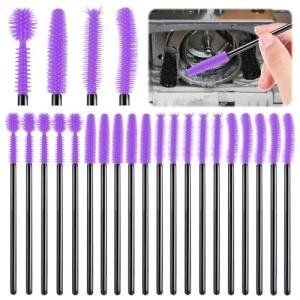 20 PCS Reusable Silicone Cleaning Brushes for Machines