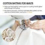 Queen Size Soft Cotton Batting for Quilting