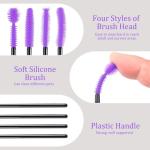 20 PCS Reusable Silicone Cleaning Brushes for Machines