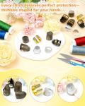 7-Piece Thimble Kit for Quilting and Sewing