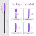 20 PCS Reusable Silicone Cleaning Brushes for Machines